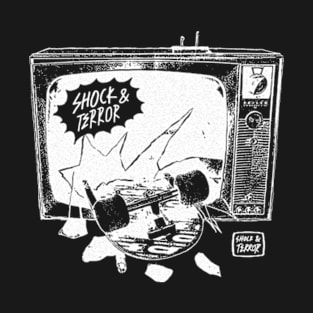 Television Damaged T-Shirt