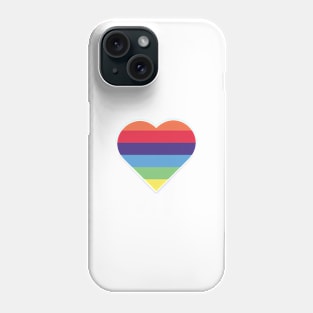 Rainbow Heart Phone Case