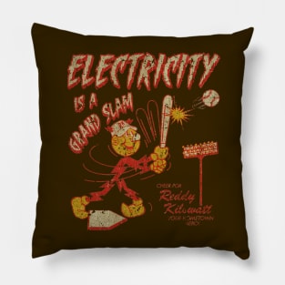 Electricity is a Grand Slam Pillow