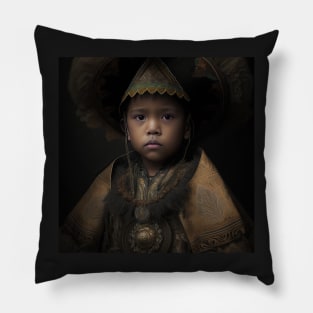 Living Dolls of Ambiguous Royal Descent Pillow