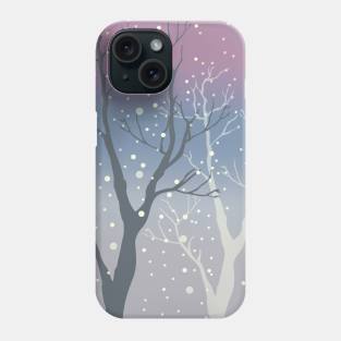 Winter Trees Phone Case