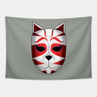 CAT MASK Tapestry