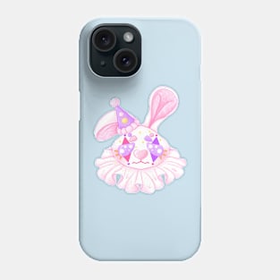 Pastel bunny clown Phone Case