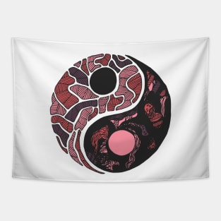 Ambrose Abstract Yin Yang Tapestry