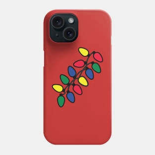 Christmas Tree Lights Phone Case