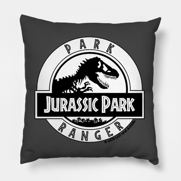 Jurassic Park ranger. Birthday party gifts. Officially licensed merch. Perfect present for mom mother dad father friend him or her Pillow by SerenityByAlex