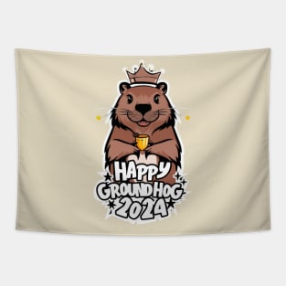 Only groundhog Tapestry