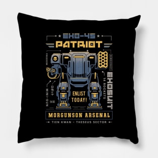 Democracy Exo Patriot Mech Pillow