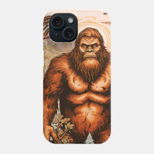 Vintage Retro Bigfoot Design Phone Case