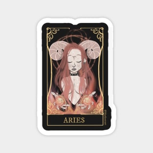 aries zodiac sign Magnet