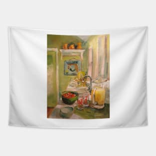 Mermaid in the Kitchen Tapestry