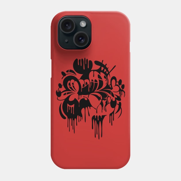 Mickey Mess Up Phone Case by Adatude