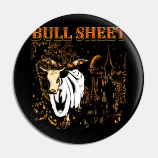 Bull Sheet Ghost Cow Pin