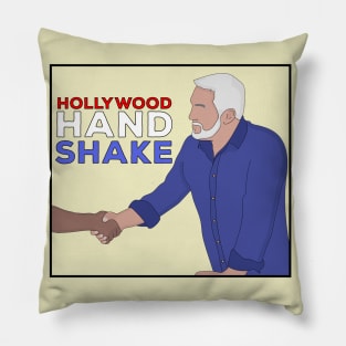 The Hollywood Handshake Pillow