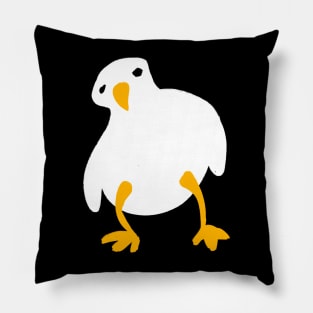 duck intimidating Pillow