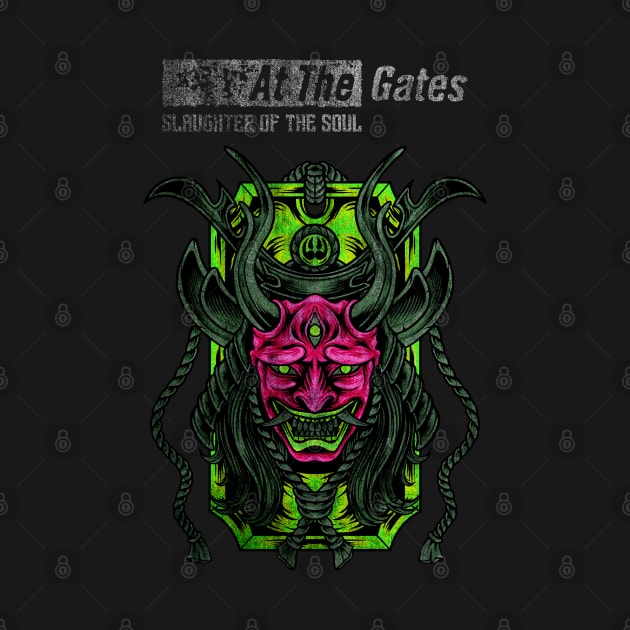 HANNYA DEVIL MASK AT THE GATES by elsa-HD