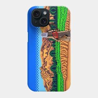 Pixel Art of Ara Mountain Phone Case