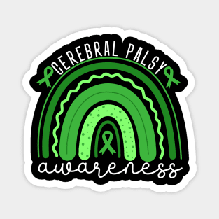 Cerebral Palsy Awareness Cerebral Palsy Rainbow Magnet