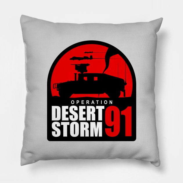 Operation Desert Storm 91 Pillow by TCP