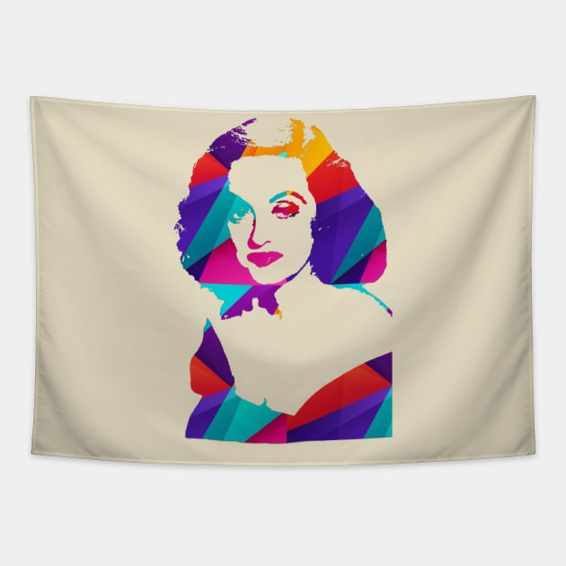 Bette t-shirt Tapestry by Riss art