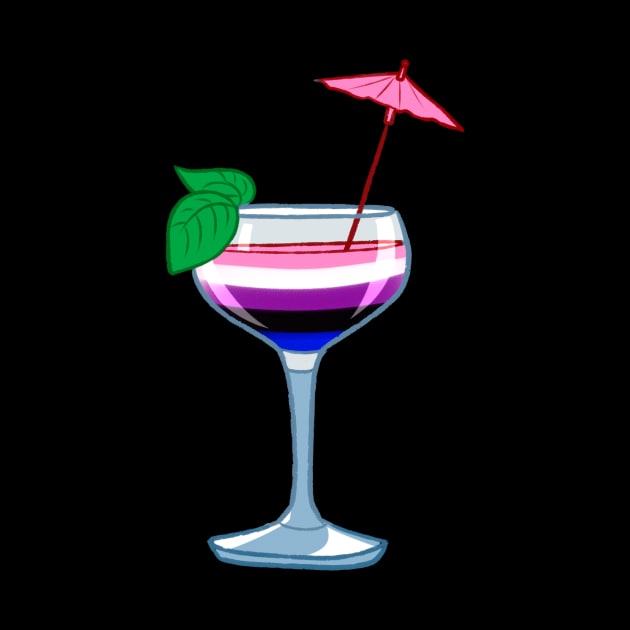 Genderfluid cocktail #3 by gaypompeii