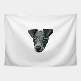 Italian Greyhound Cute Puppy Dog Art Tapestry