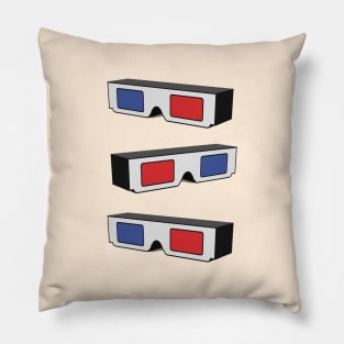 3D Glasses Pillow