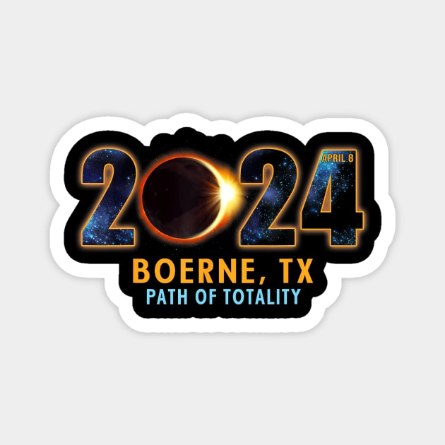 Boerne Texas Total Solar Eclipse 2024 Boerne Texas TeePublic
