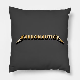 Randonautica Metal Logo Pillow