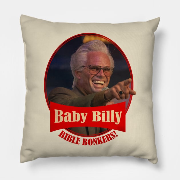 Baby Billy // Bible Bonkers Pillow by antostyleart
