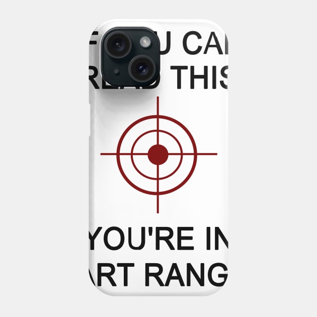 If you can read this you're in fart range funny Halloween costumes Phone Case by AbirAbd