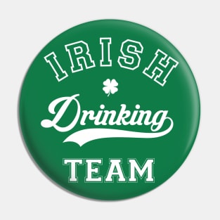 Irish Drinking Team Pin