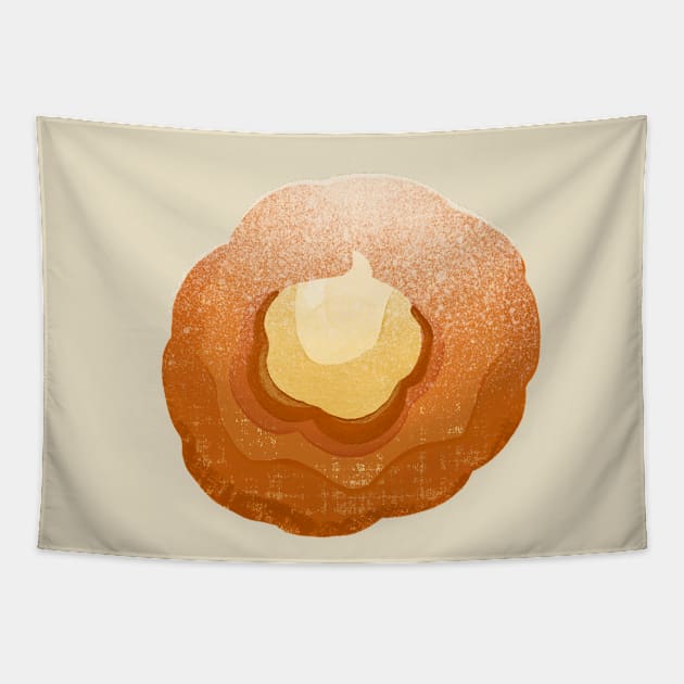 Vanilla Bun Tapestry by Rebelform