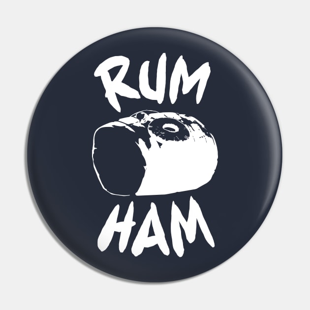 RUM HAM Pin by tvshirts