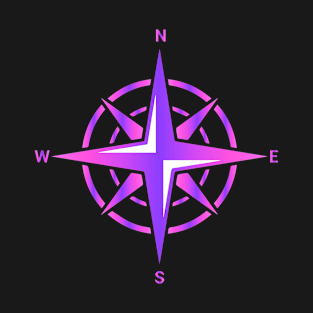 wind rose (violet) T-Shirt