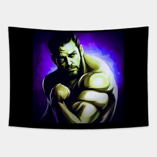 ASPW WRESTLER AARON SPARKS(CAW) Tapestry