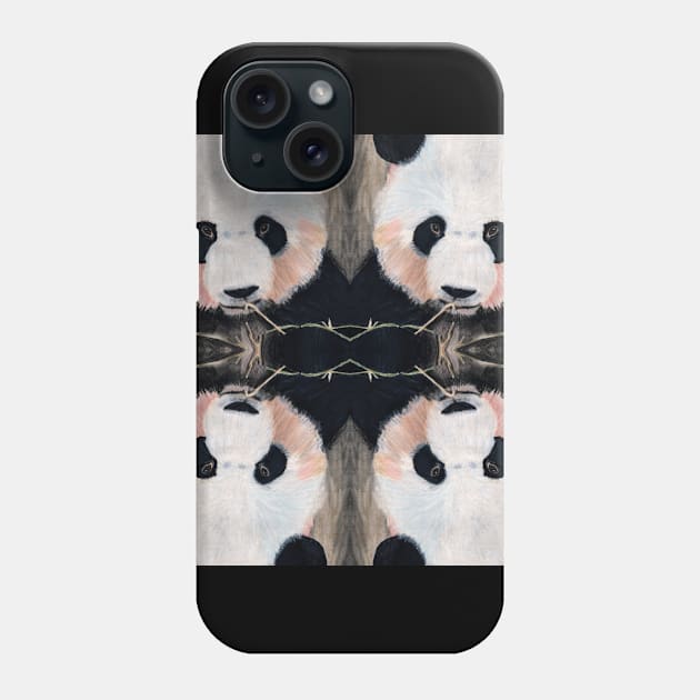 Panda Bear Phone Case by teenamarie23art