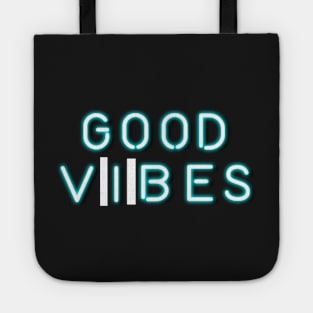 Good Vibes - Neon Sign Tote