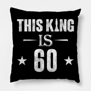This King Is 60 Chess Lover Pillow