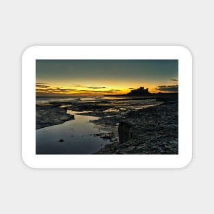 Bamburgh Sunrise Magnet