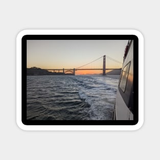 Golden Gate Bridge at Sunset Magnet