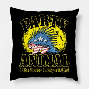 Libertarian Party Animal Pillow