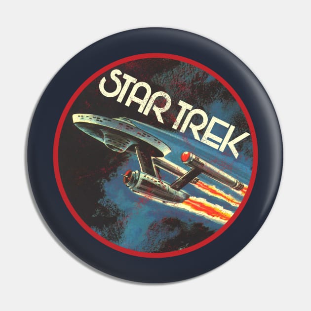 Star Trek Enterprise Vintage Pin by creativespero