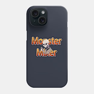 monster mixer Skull for Women and men Skeleton Funny Gothic Graphic Novelty Horror Phone Case