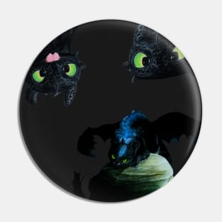 Toothless Sticker Pack Pin