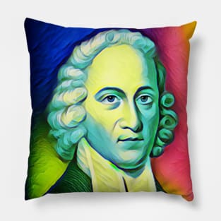 Jonathan Edwards Black And White Portrait | Jonathan Edwards Artwork 7 Pillow