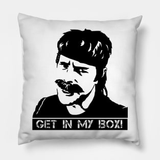 SNAKE "GET IN MY BOX" White Tee Pillow