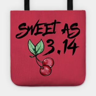 Sweet as Cherry Pi Day Tote