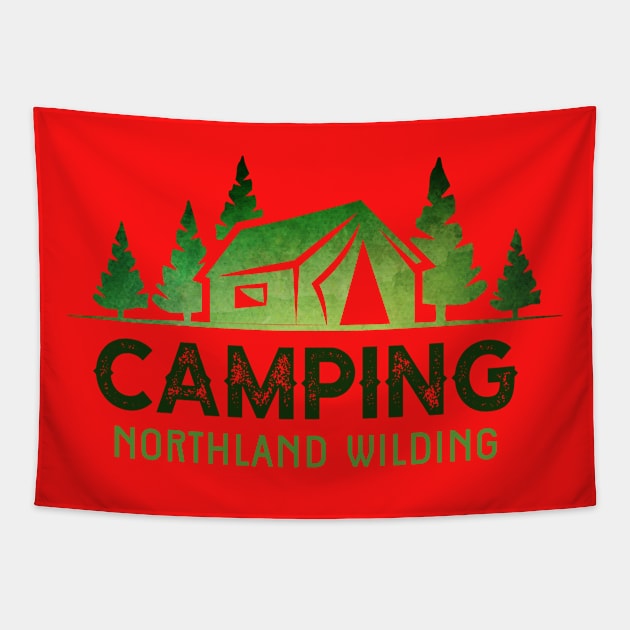 Camping Tapestry by Emart