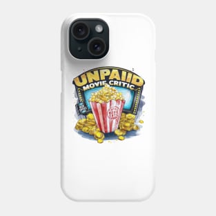 The Critic's Bounty: Popcorn & Opinions Phone Case